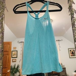 Blue Nike Tank Top Size S